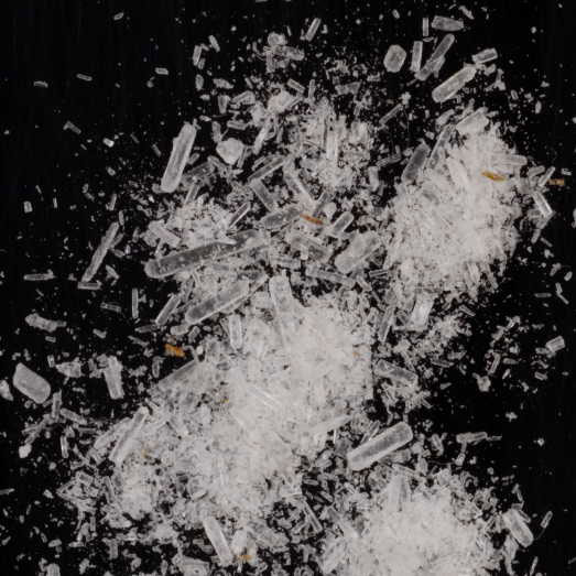 Ketamin, verunreinigt mit Methamphetamin (Crystal Meth), erworben als Ketamin, 07.05.2024 (Berlin)
