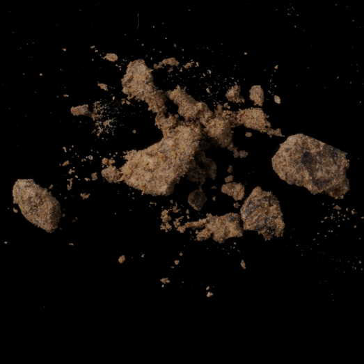 Heroin Pulver, komplex zusammengesetzt, mit relativ hohem Diamorphin-Gehalt, 17.10.2023 (Berlin)